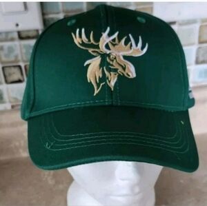 Green Moosehead  Embroidered Cap Hat  Beer Logo Adjustable